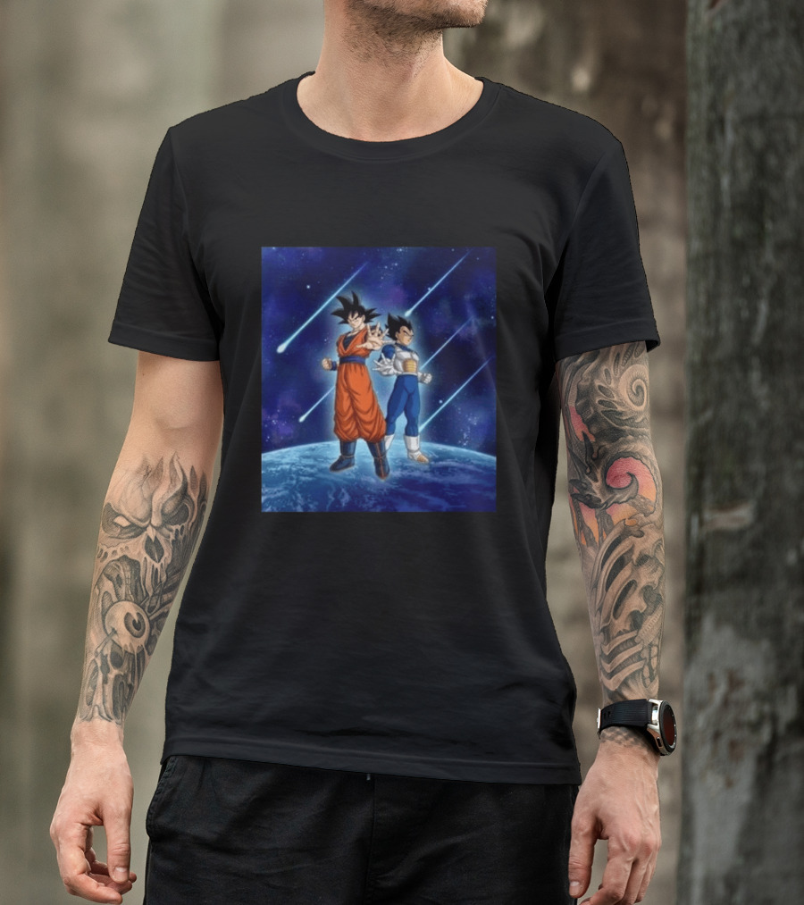 Dragon Ball Games Battle Hour 2026 Dokkan Battle Goku Vegeta Space Adventure T-Shirt