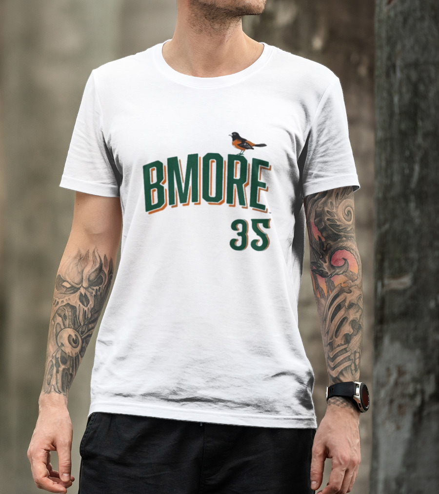 BMORE Orioles 35 Bird T-Shirt