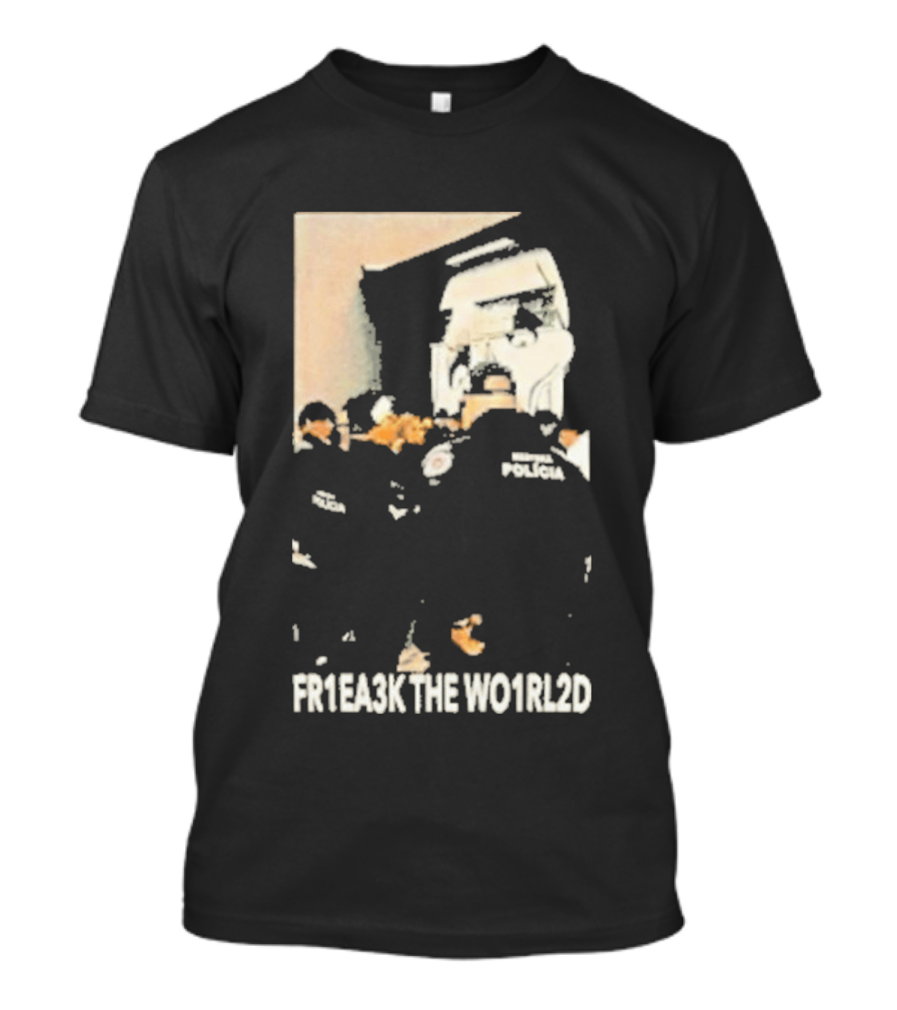 Freak The World 1312 Police Visual Reference T-Shirt