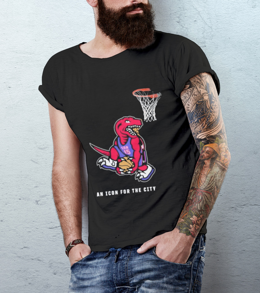 Toronto Raptors Vince Carter An Icon For The City Basketball Legend T-Shirt