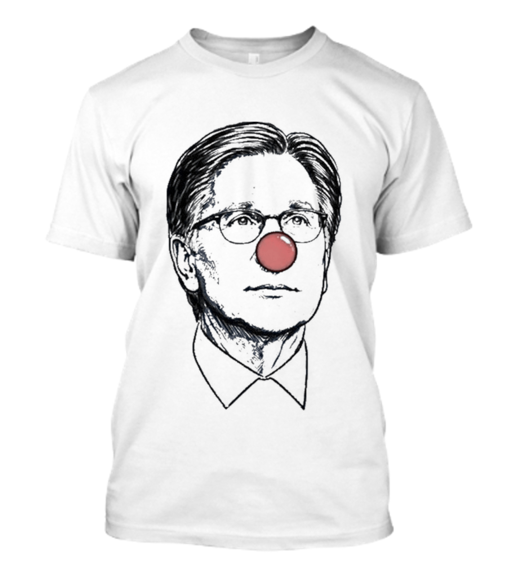 John W Henry Red Nose Clown T-Shirt