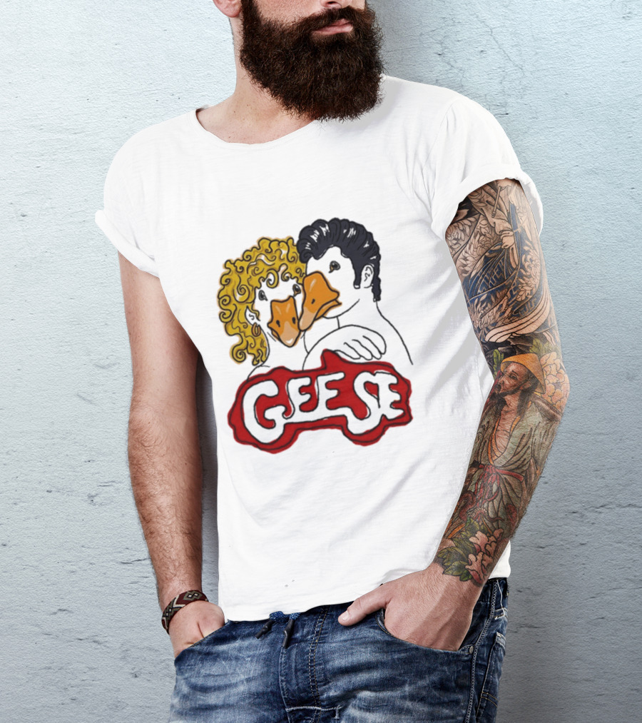 Grease Inspired Lonely Club Geese With Duck Faces T-Shirt