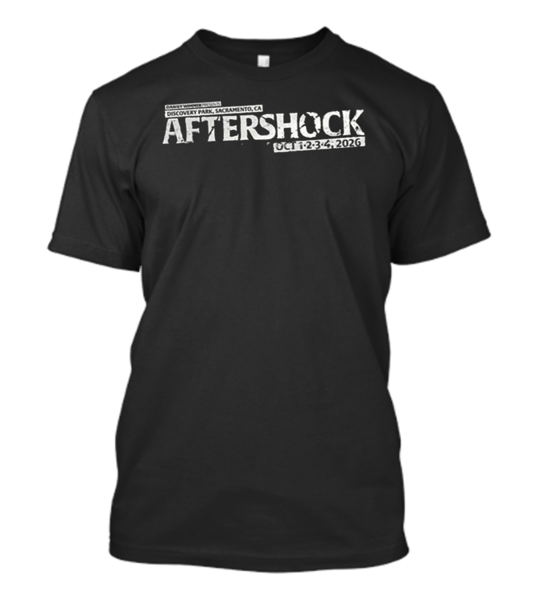 Aftershock Festival October 1 2 3 4 2026 Sacramento California T-Shirt