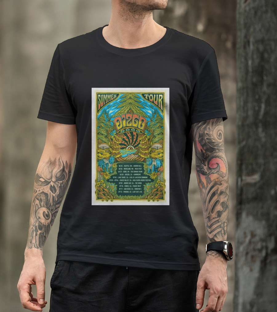 Dizgo Band Summer Tour 2026 T-Shirt