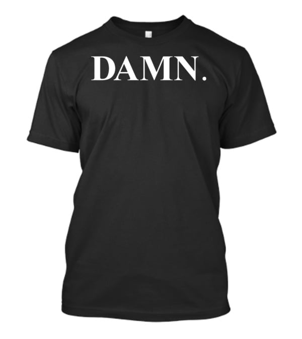 Kendrick Lamar Damn Classic Album Cover Style Tank T-Shirt