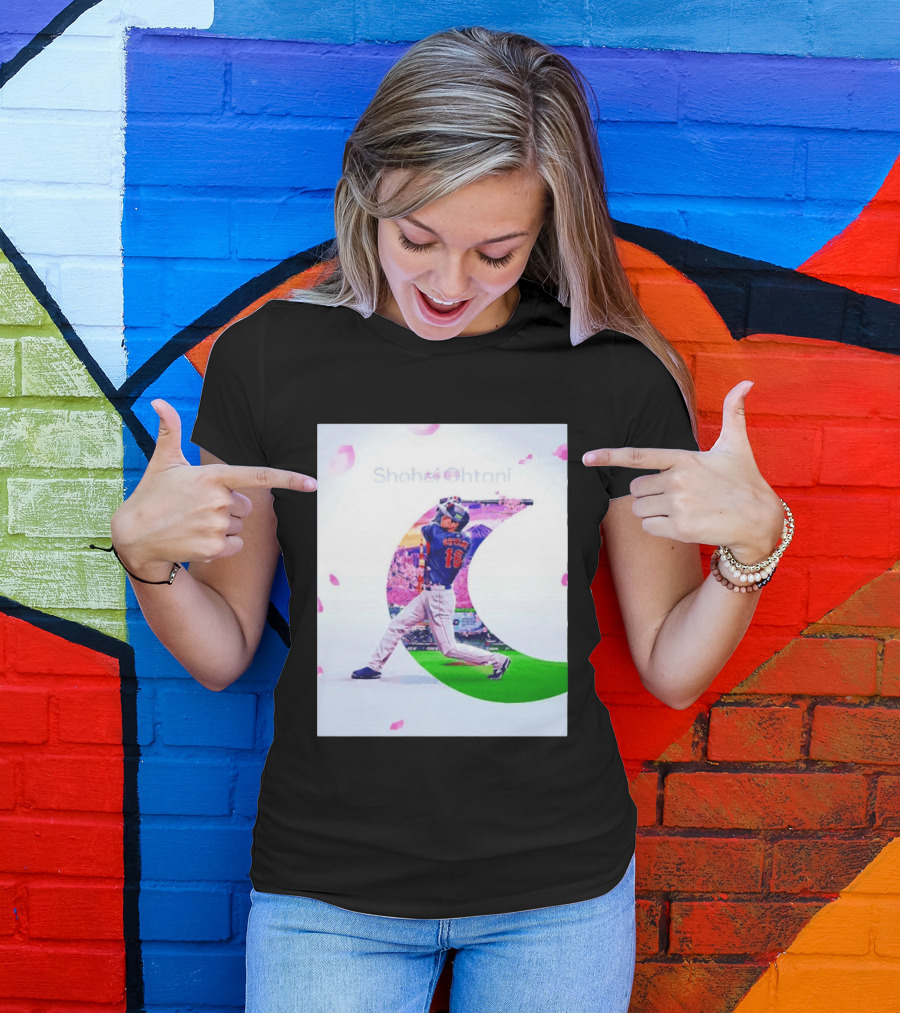 Shohei Ohtani Los Angeles Dodgers World Baseball Classic 2026 MVP Blossom Swinging Victory T-Shirt