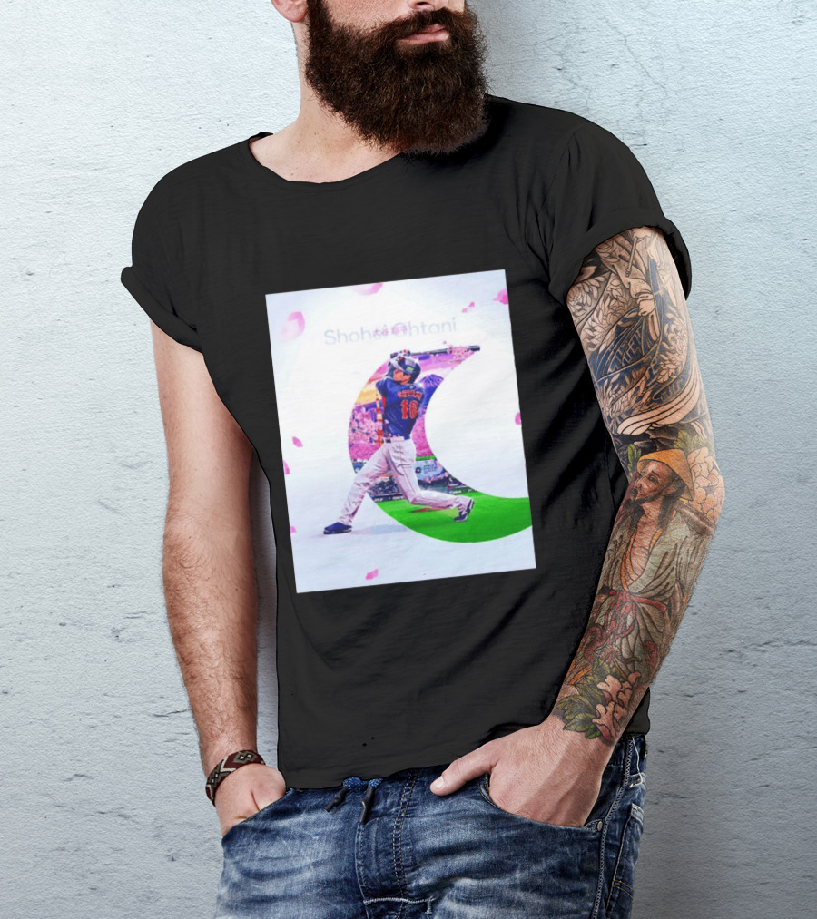 Shohei Ohtani Los Angeles Dodgers World Baseball Classic 2026 MVP Blossom Swinging Victory T-Shirt