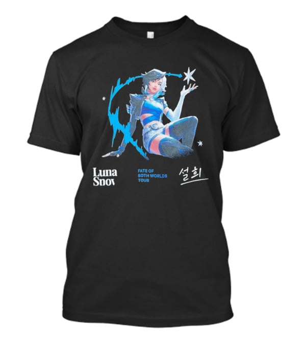 Luna Snow Fate Of Both Worlds Tour Marvel Rivals T-Shirt