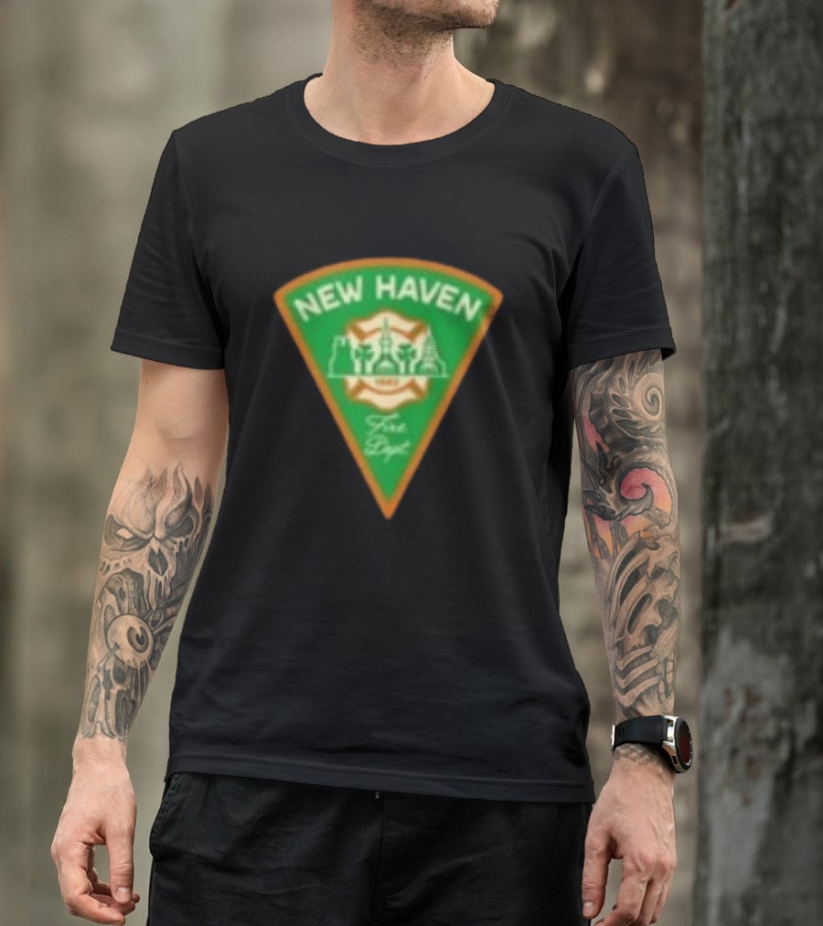 New Haven Fire Dept Emerald Society St Patrick's Day 2026 T-Shirt