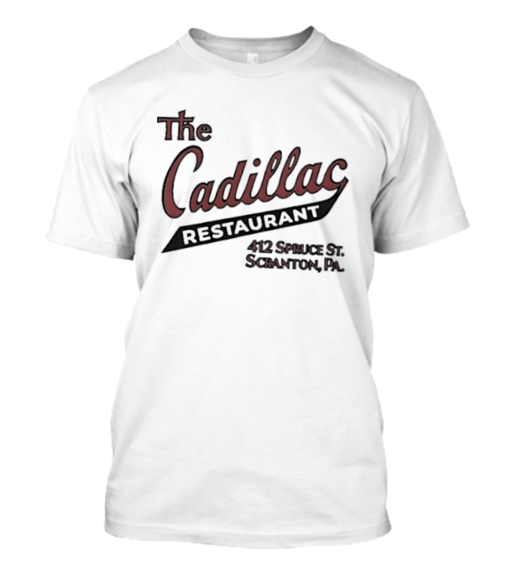 The Cadillac Restaurant 408 Spruce St Scranton PA T-Shirt
