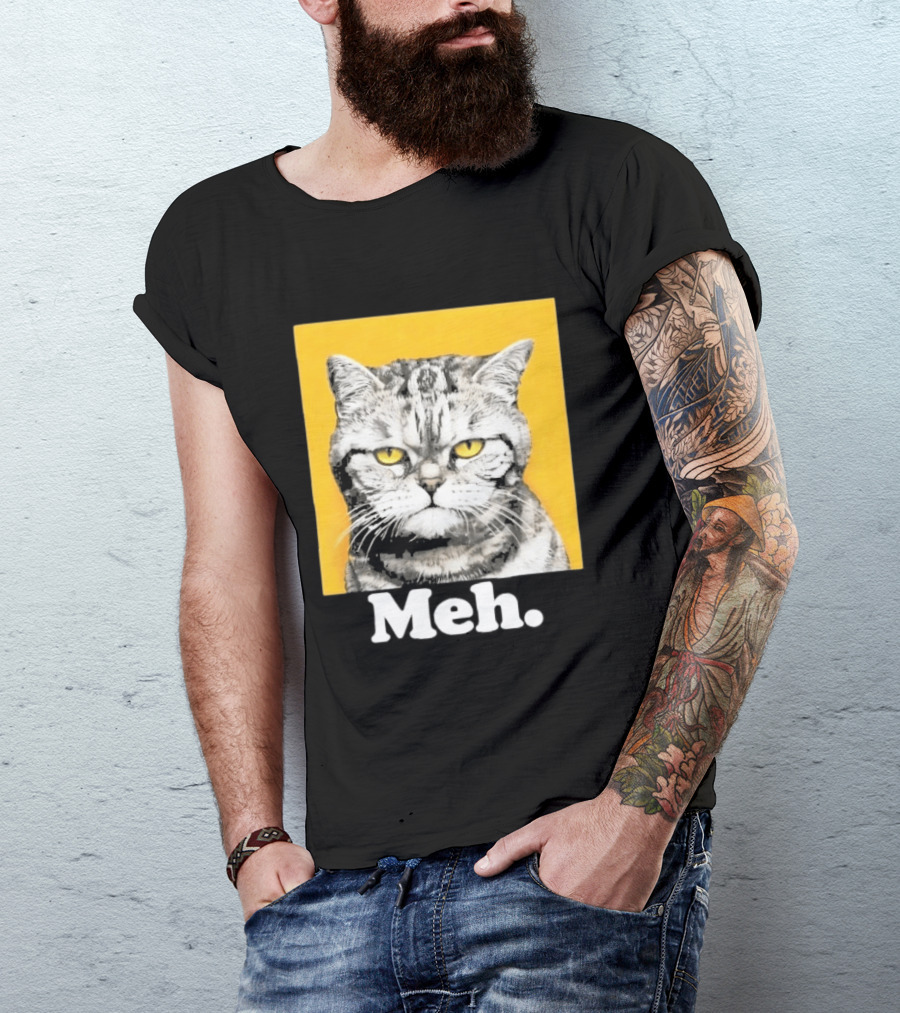 90 Day The Single Life Meh Cat T-Shirt