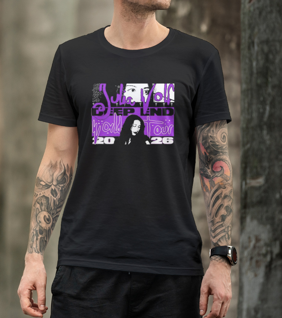Julia Wolf 2026 The Deep End World Tour Dates T-Shirt