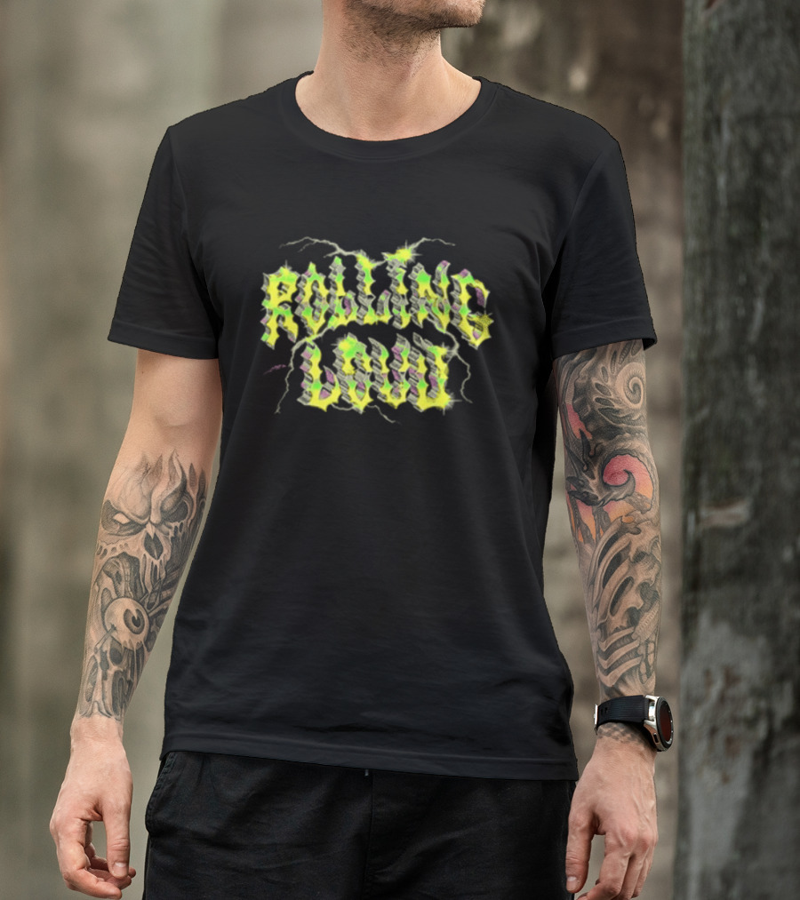 Rolling Loud 2026 Exclusive Lineup Lightning Neon T-Shirt