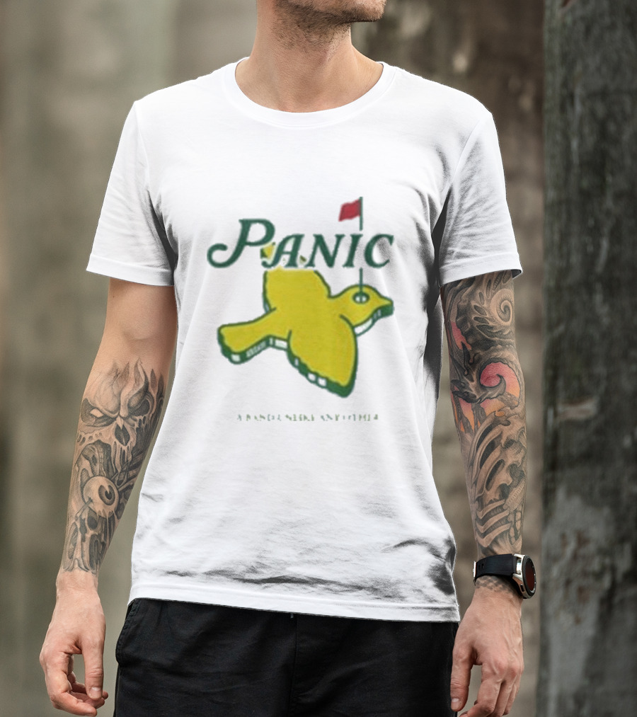 Panic Masters Area33 Bird And Flag T-Shirt