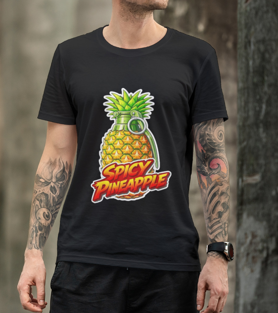 Spicy Pineapple Grenade T-Shirt