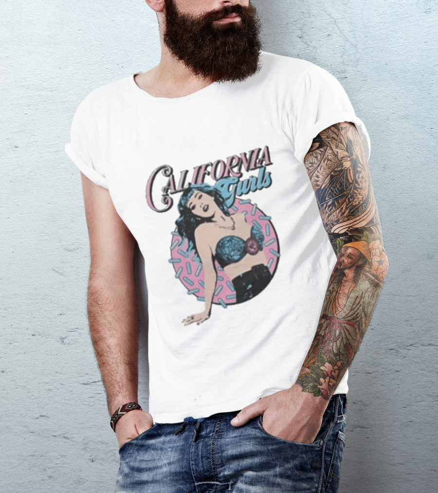 Katy Perry California Gurls Retro Pin Up T-Shirt