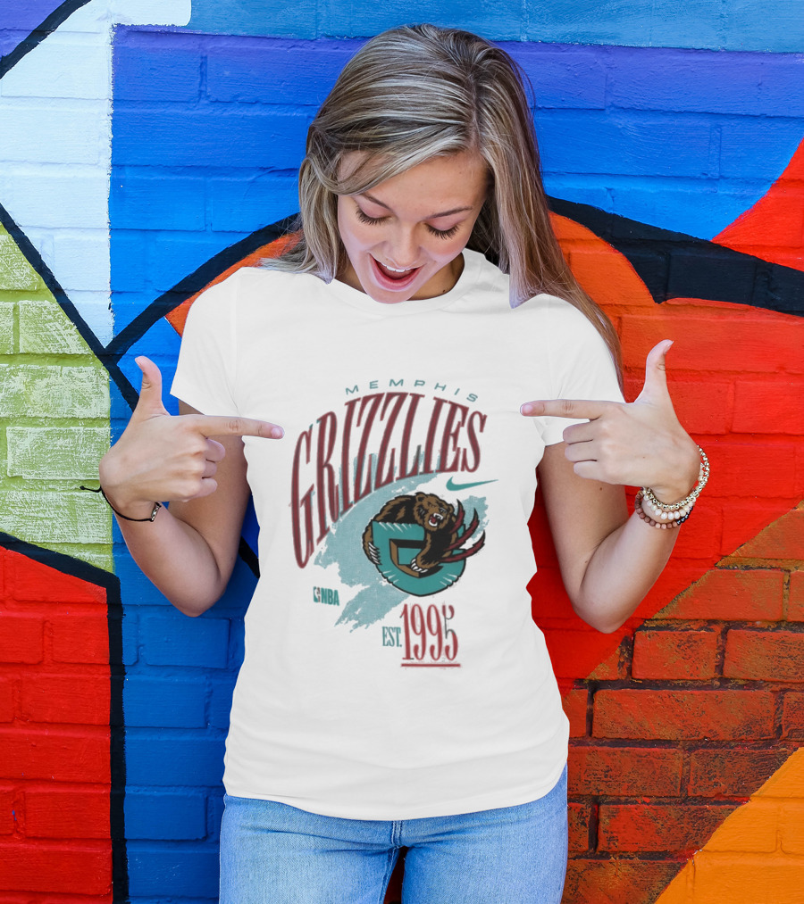Memphis Grizzlies Est. 1995 NBA T-Shirt