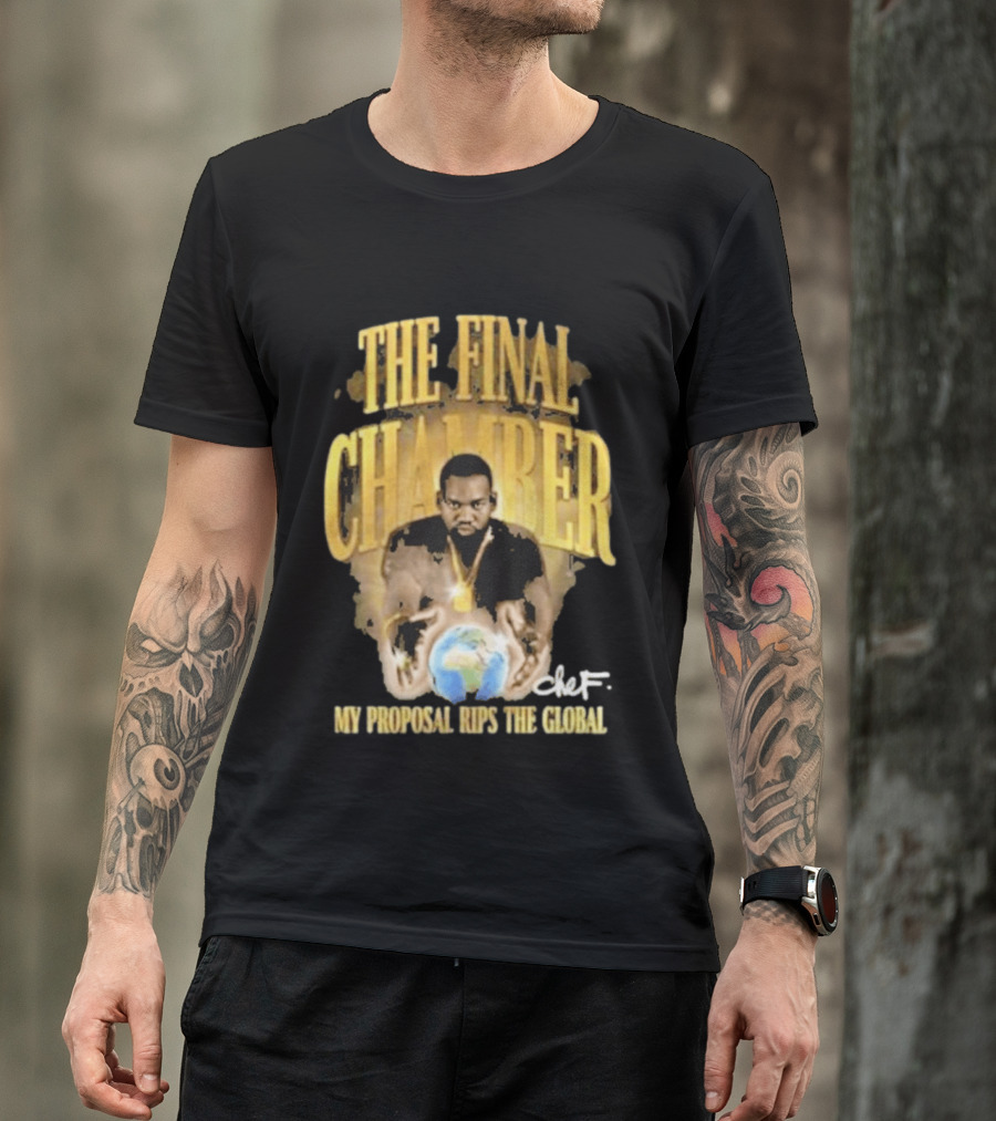 Raekwon The Final Chamber My Proposal Rips The Global Chef T-Shirt