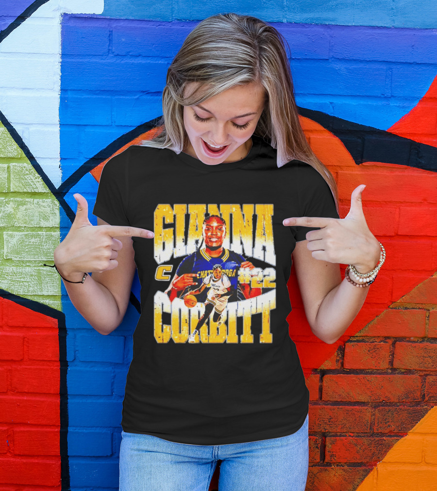 Gianna Corbitt Chattanooga Mocs #22 Basketball T-Shirt