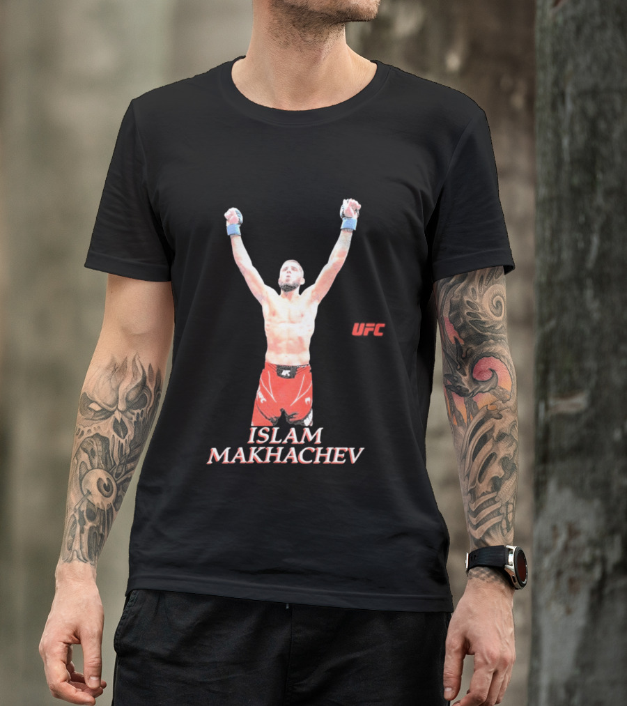 Islam Makhachev UFC Victory Celebration Wacko Maria T-Shirt