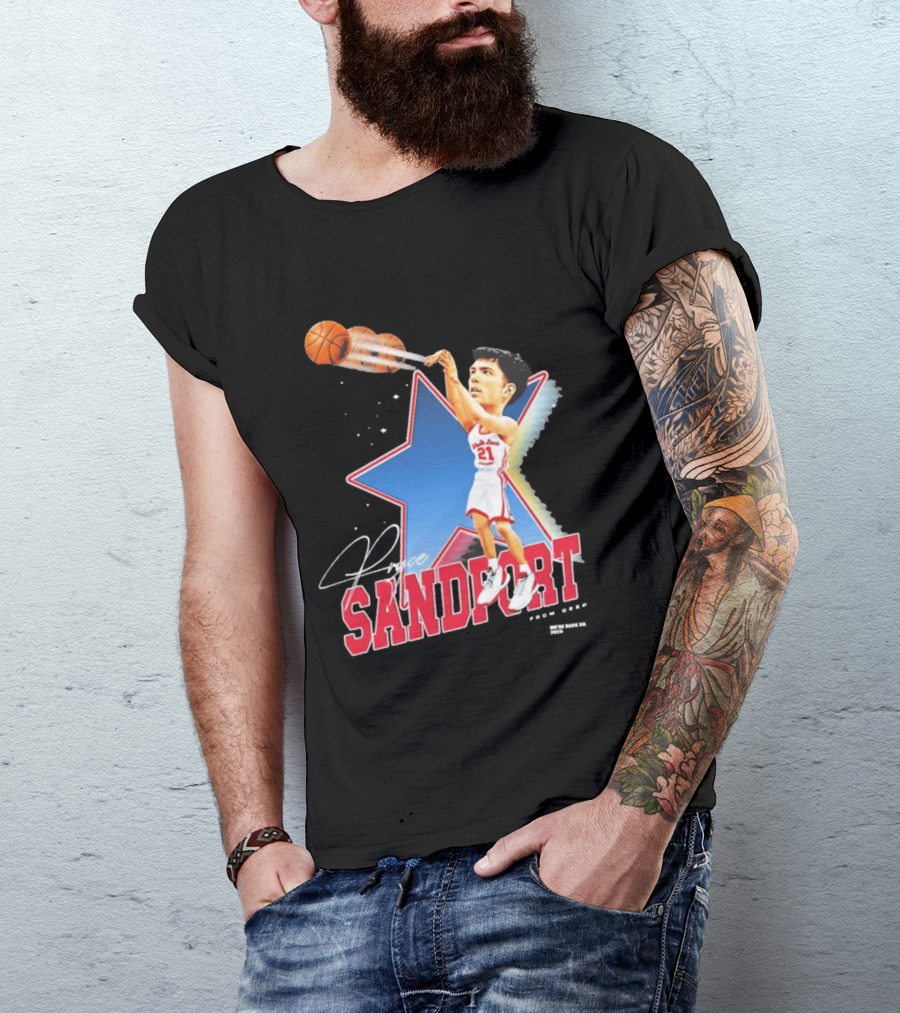 Pryce Sandfort From Deep Were Back Basketball Star T-Shirt