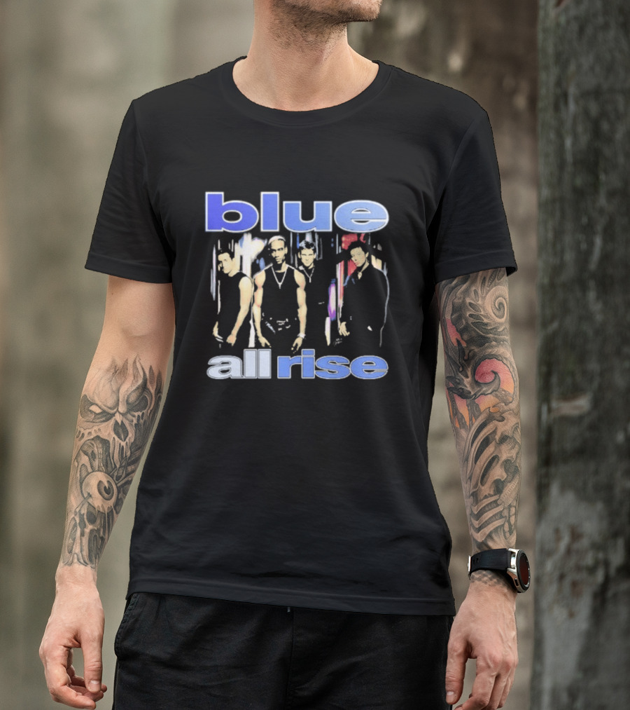 Blue All Rise Bootleg Music Group Edition T-Shirt
