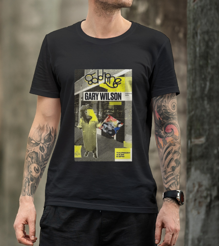 Gary Wilson Listening Party Goldline Los Angeles 4 9 26 T-Shirt