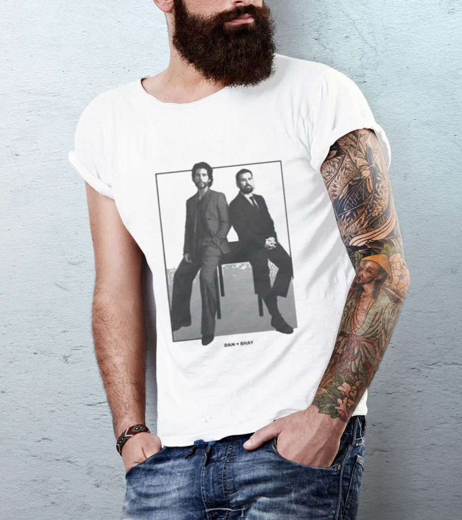 Dan And Shay Say So Monochrome Duo Photography T-Shirt