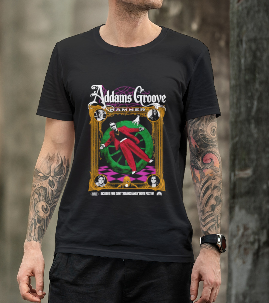 Addams Groove Hammer Includes Free Giant Addams Family Movie T-Shirt