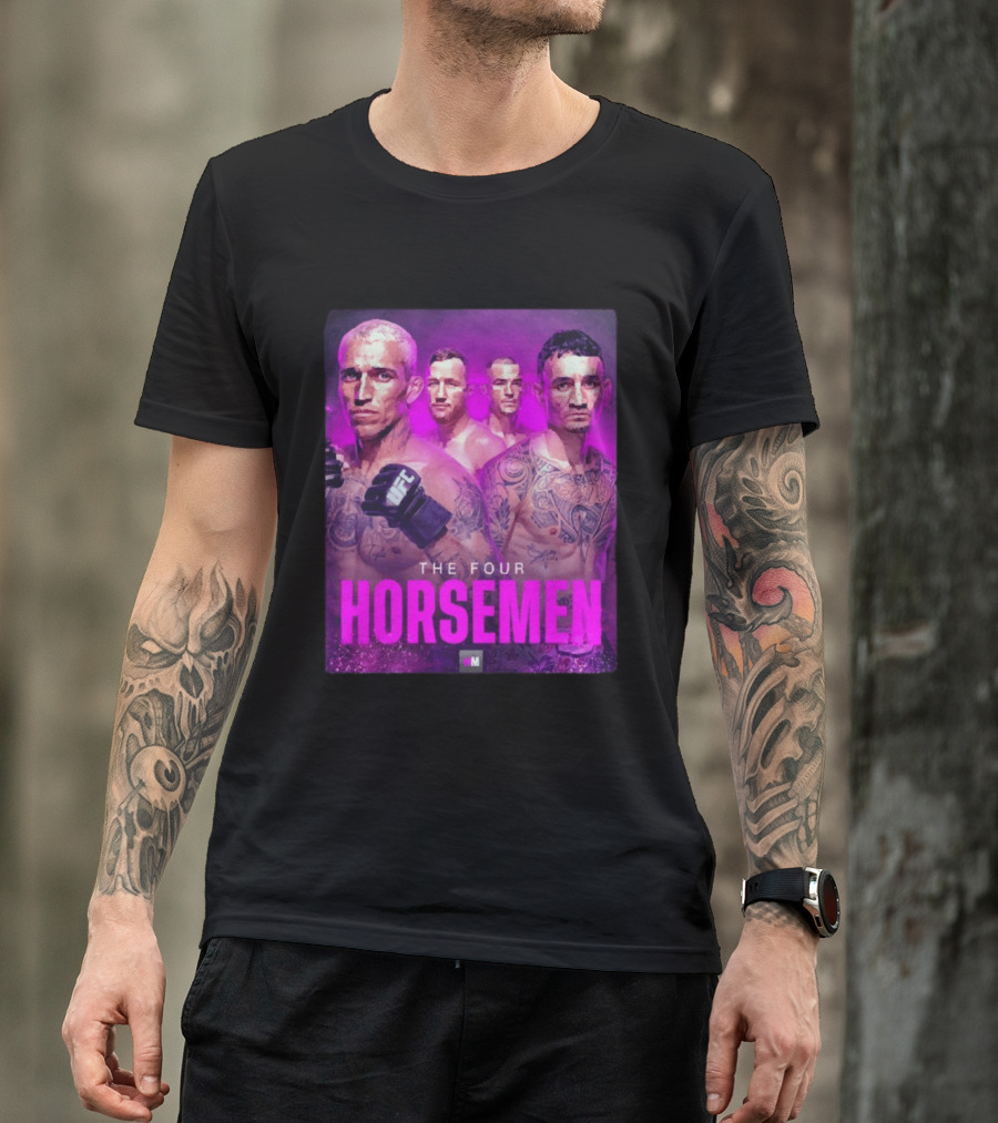 The Four Horsemen Oliveira Holloway Poirier Gaethje UFC Lightweight Champions T-Shirt