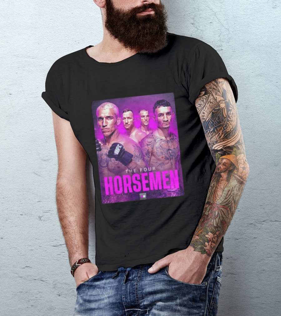 The Four Horsemen Oliveira Holloway Poirier Gaethje UFC Lightweight Champions T-Shirt