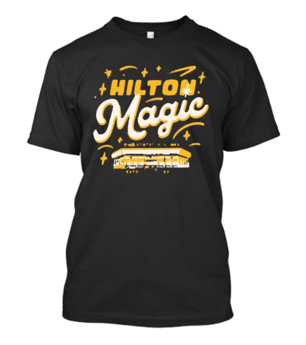 Hilton Magic Iowa State Cyclones Basketball Est 1971 Stadium Heritage T-Shirt