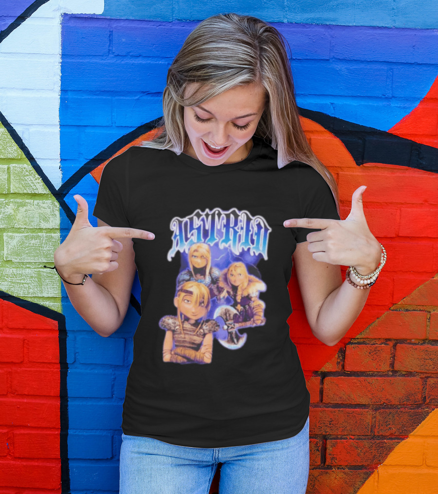 Astrid Collage How To Train Your Dragon T-Shirt
