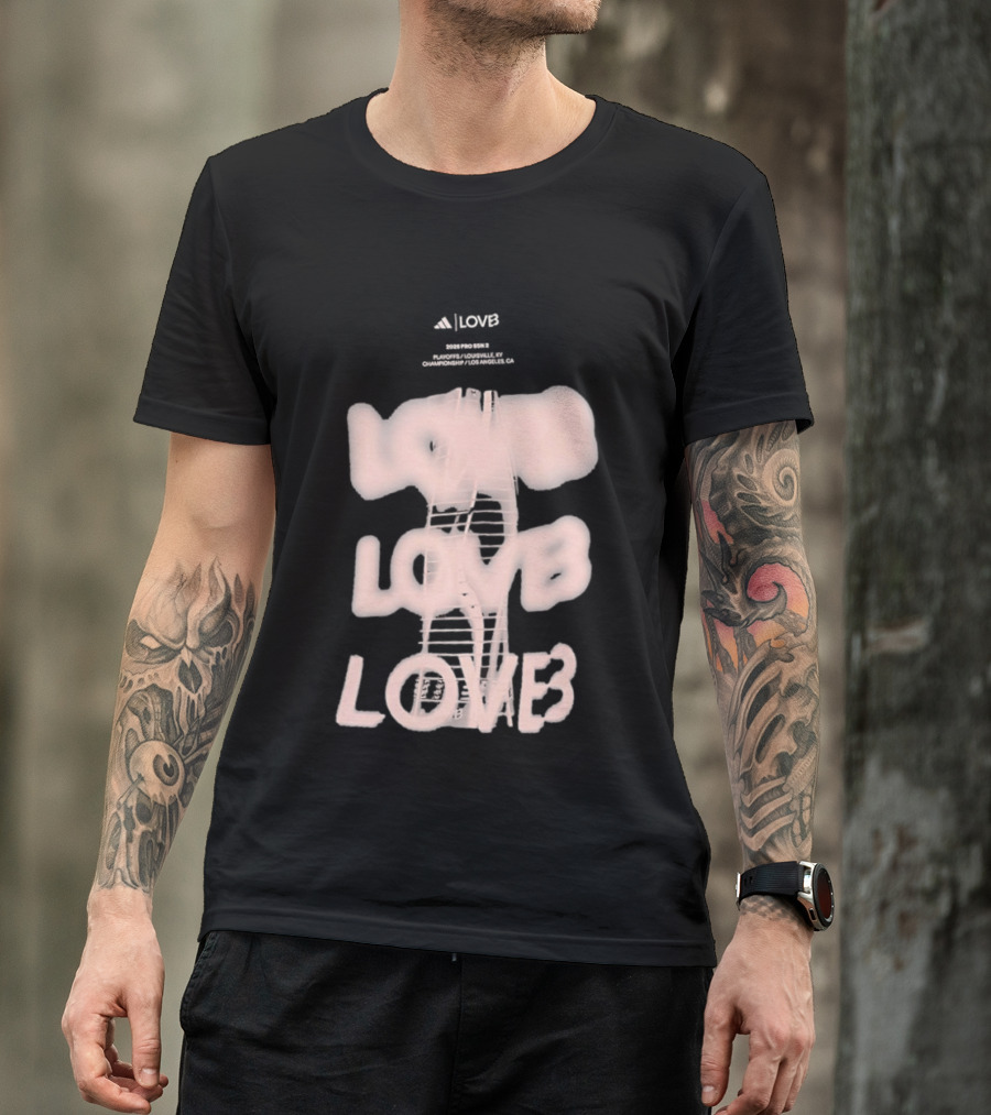 League One Volleyball LOVB Ladder T-Shirt