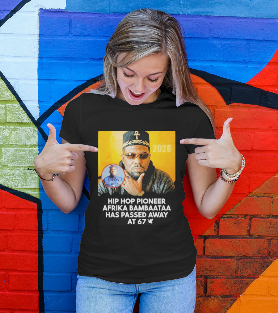 Afrika Bambaataa Hip Hop Pioneer Legacy Lives On T-Shirt