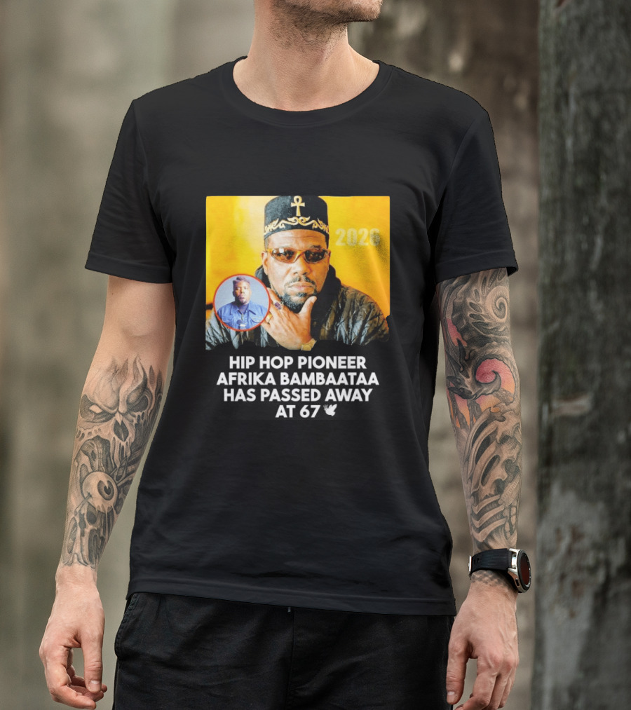 Afrika Bambaataa Hip Hop Pioneer Legacy Lives On T-Shirt