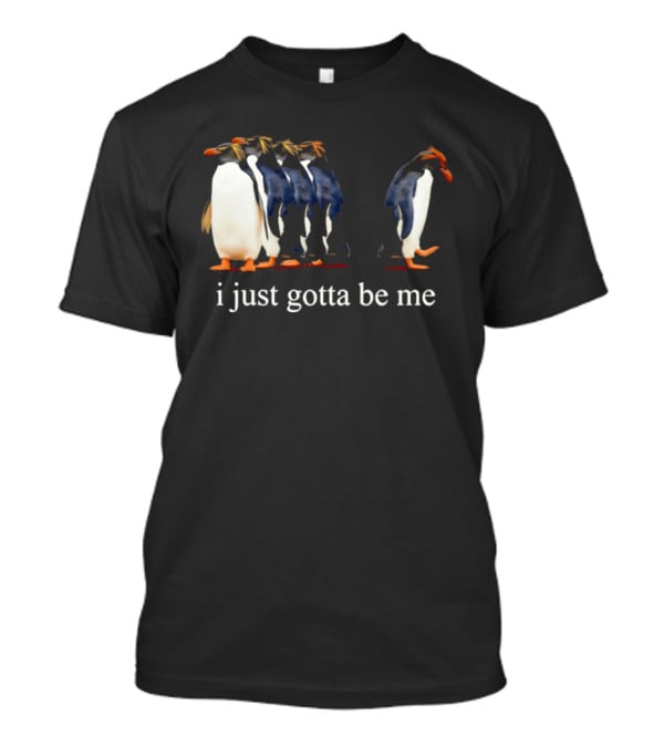 I Just Gotta Be Me Penguin Evolution Journey 2001 National Geo Society T-Shirt