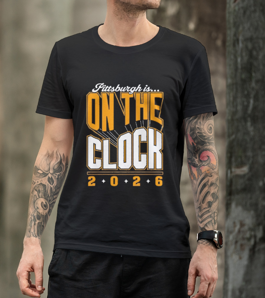 Pittsburgh Is On The 2026 Football Draft Countdown T-Shirt