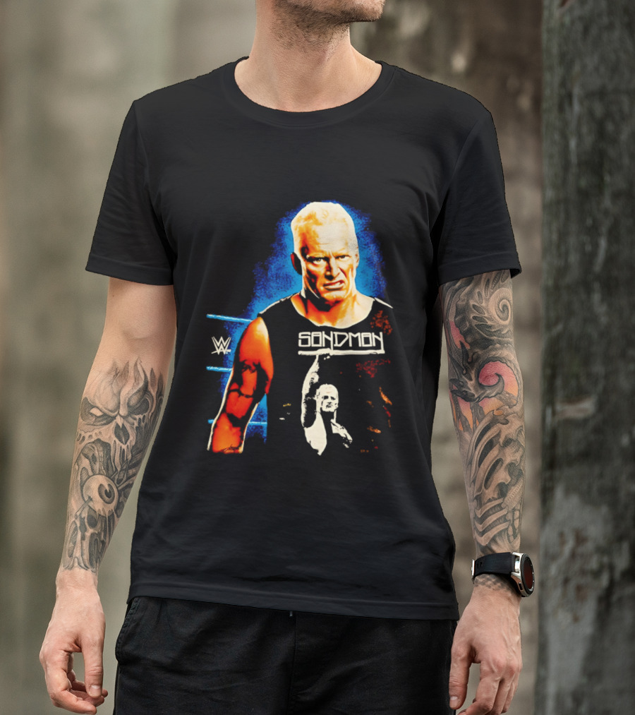 Wrestling Icon Sandman WWE Hardcore Legend T-Shirt
