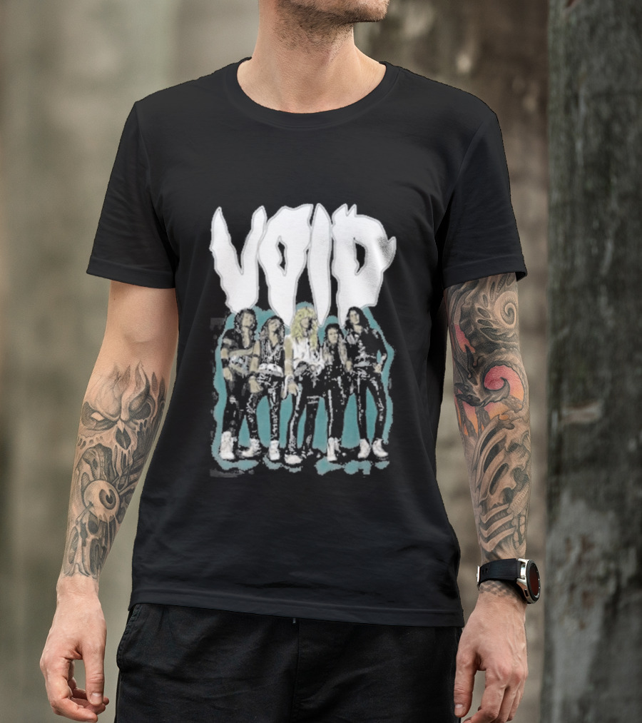 Void 2026 Tour Band Illustration Music Concert Merch T-Shirt