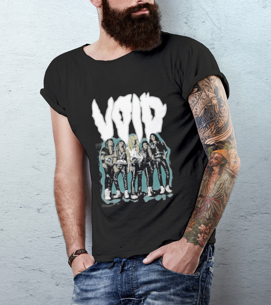 Void 2026 Tour Band Illustration Music Concert Merch T-Shirt