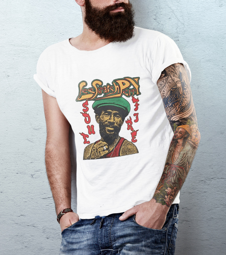 Lee Scratch Perry Message Issue Life T-Shirt
