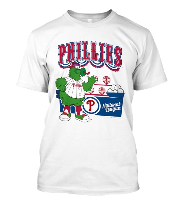 Philadelphia Phillies 2026 Step Back Up Phillies Phanatic National League T-Shirt