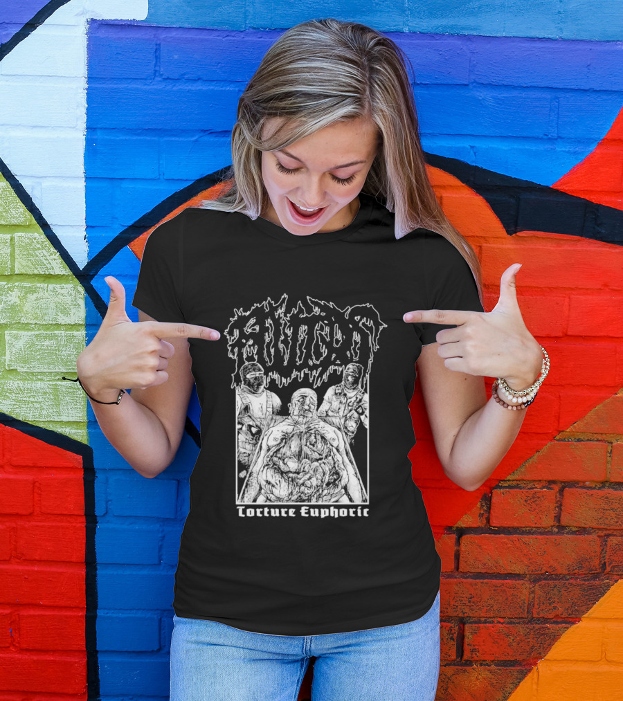 Fluids Torture Euphoric Gruesome Horror Fantasy T-Shirt