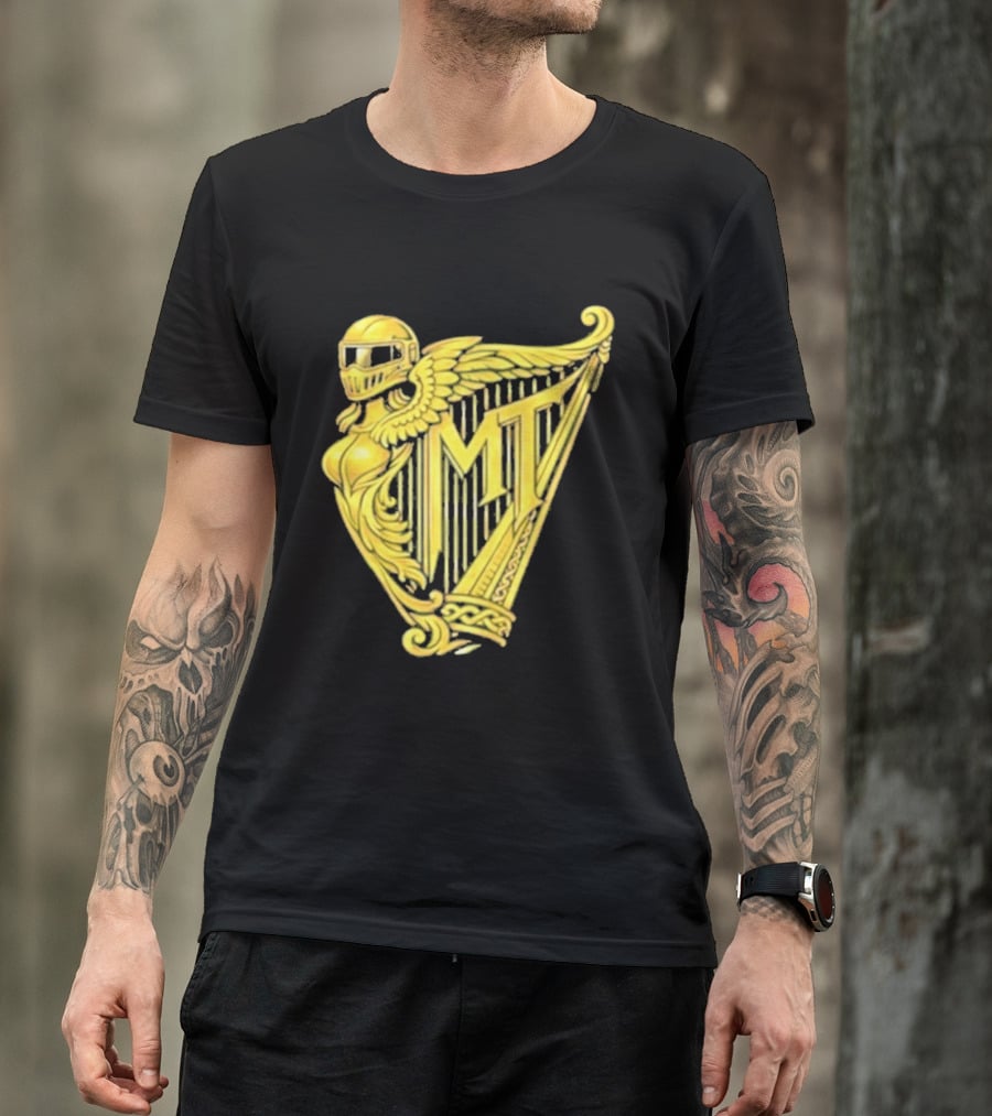 Murder Town USA MT Harp Winged Helmet T-Shirt