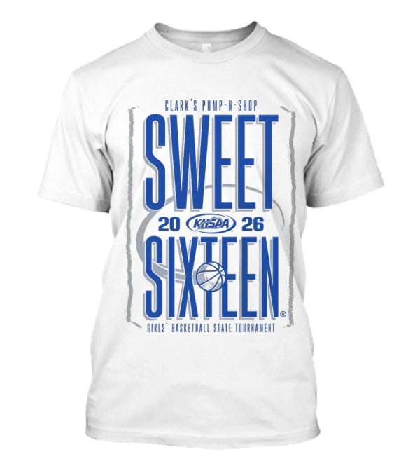 2026 KHSAA Sweet Sixteen Girls Basketball State Tournament T-Shirt