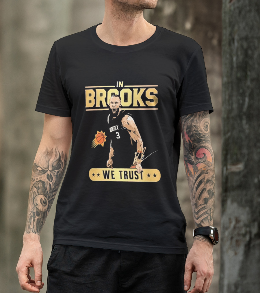 In Brooks We Trust Basketball 3 T-Shirt
