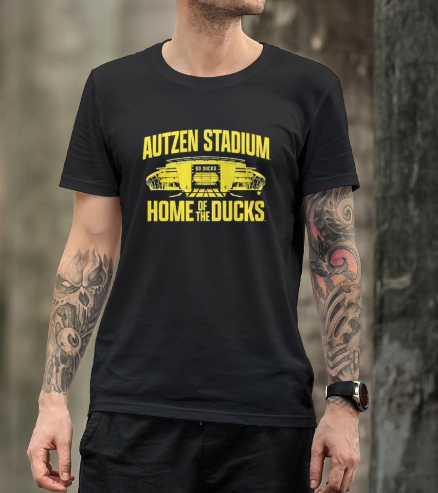 Autzen Stadium Home Of The Ducks Oregon Football T-Shirt
