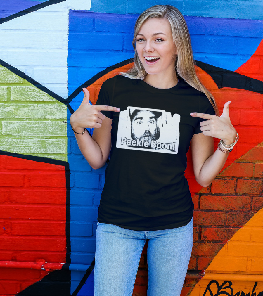 Tavin Dillard Peekle Boon Funny Expression T-Shirt