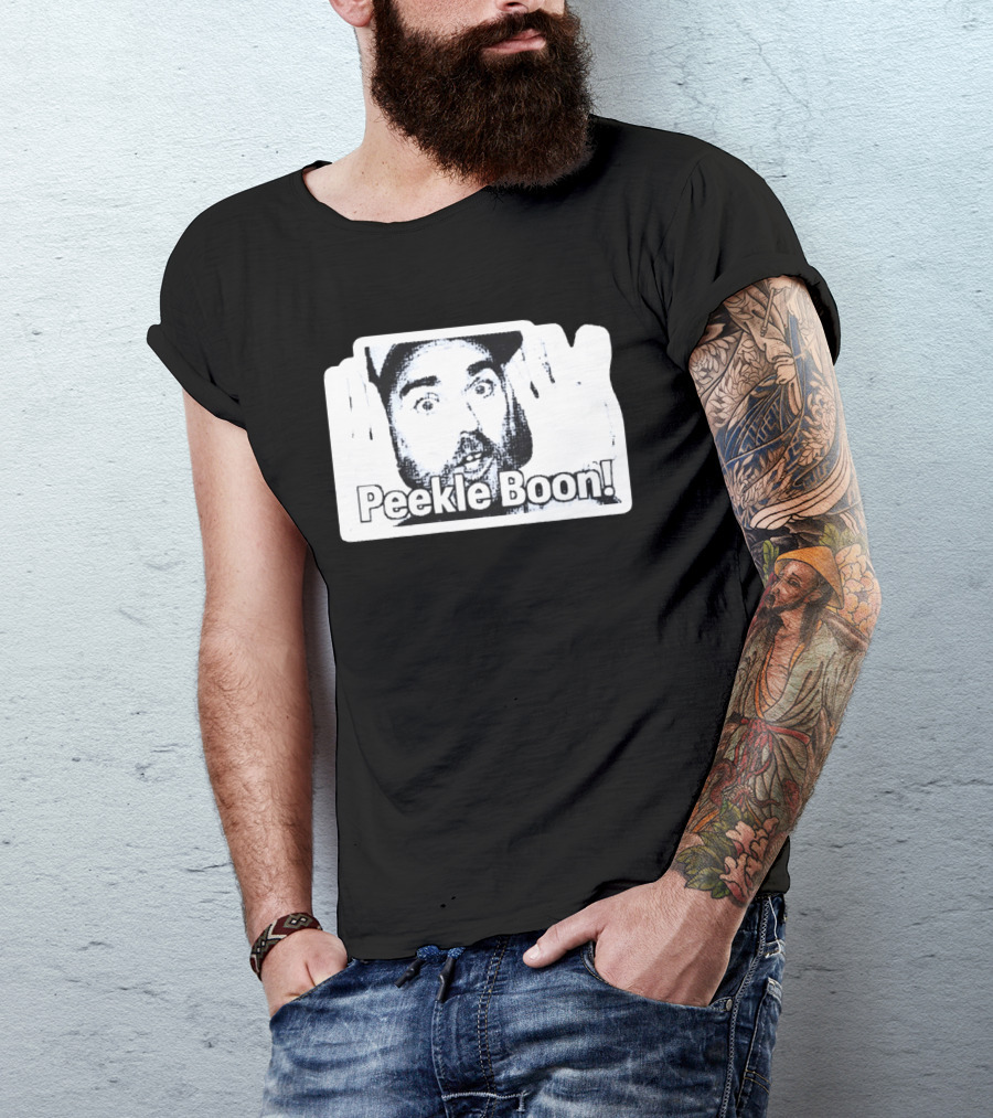 Tavin Dillard Peekle Boon Funny Expression T-Shirt